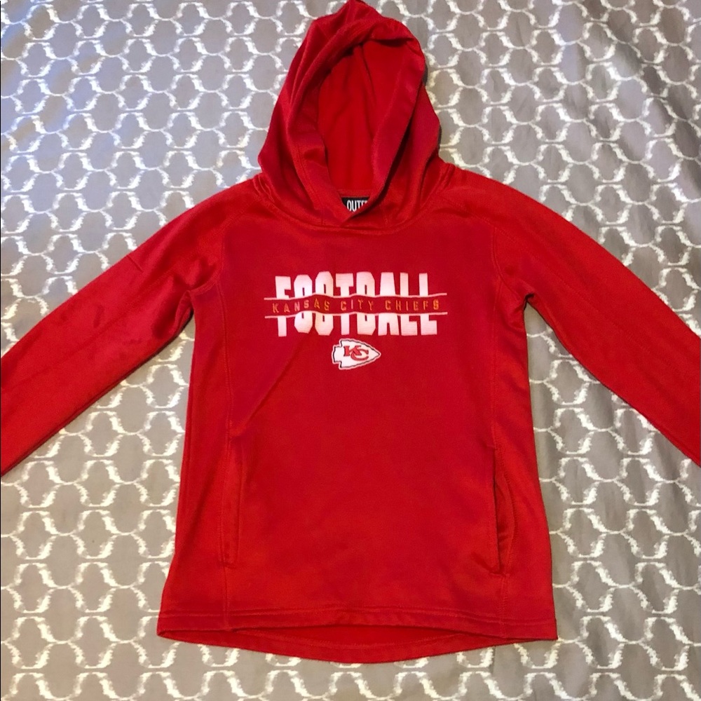 Kansas city chiefs football hoodie. comfortable.